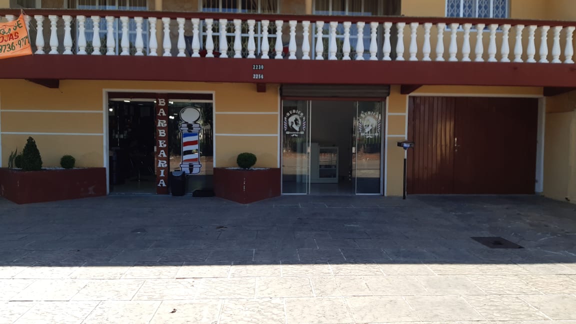 Fachada da Rubico Barber Shop, no Boqueirão